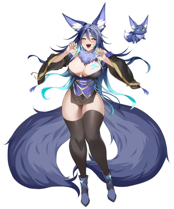 First commissioned Illustration of Mogubea~